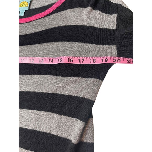 Vintage Y2K C & C California Cashmere Wool Blend Sweater Sz S Preppy Grunge NWOT - Picture 9 of 12